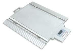 kwaliteit  Portable Axle Weigh Pads With Built - In Display IP65 Water Protection Fabriek