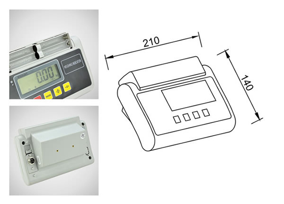 LED/LCD-scherm gewichtsdisplay voor nauwkeurige gewichtsmeting
