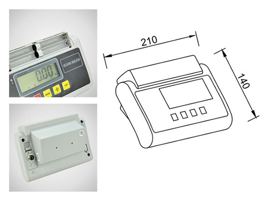 Gewichtsscherm - LED/LCD-scherm voor nauwkeurige gewichtsmeting