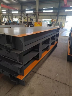 U-balk staal brug vrachtwagen schaalstructuur voor een gemakkelijke installatie Weigh Pad -10C 50C