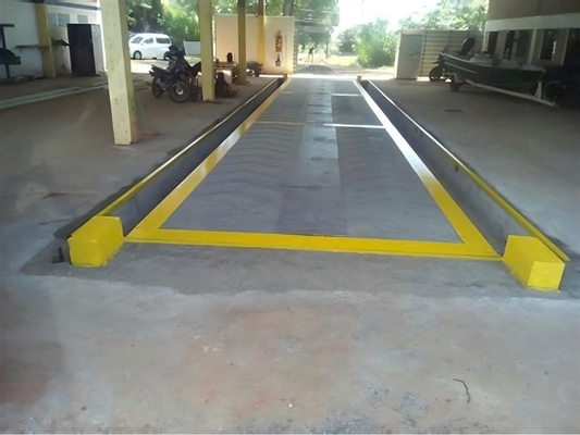 Gewicht in beweging Buigplaat Truck Scale Heavy Duty Weigher in de mijnbouw