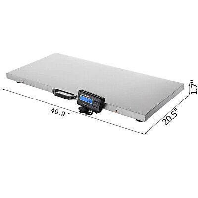 Floor Scale roestvrij staal met indicator paard geit varken huisdier weiger