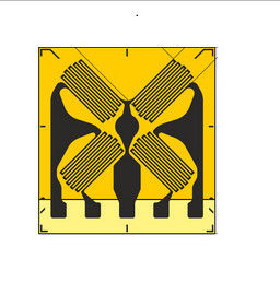 Multi-axial folie-spanningsmeters voor de productie van belastingcellen