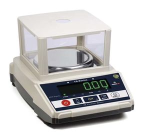 TCB-01 Elektronische precisiebalans met LED-display en pangrootte 6,5 inch in groene of rode kleur